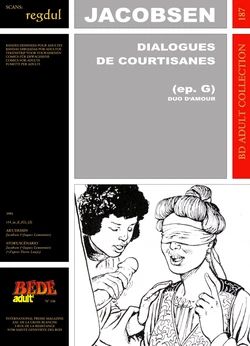 [Bédé Adult 187] Jacobsen [= Jacques Lemonnier] & Pierre Louÿs - Dialogues de Courtisanes : Duo d'amour
