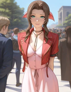 [Penguih] Tifa Lockhart and Aerith Gainsborough (FF7) [AI Generated]