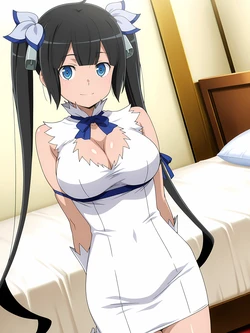 hestia (Danmachi) [Stigmata] [ai generated]