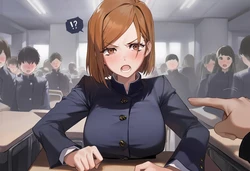 [kkoi]Nobara school pet[AI Generated]