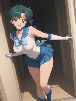 Ami Mizuno in home [AI Generated]