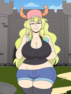 [ComicalWeapon] Service with a Smile - Lucoa (+ Jessica Rabbit & Sorceress)