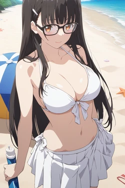 minakaze - Yume Irido: Frill bikini (My Stepmom's Daughter Is My Ex) [AI Generated]