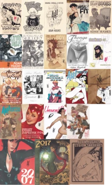 [Adam Hughes] Sketchbook Collection