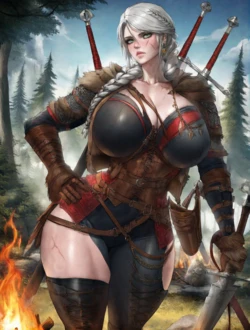 [Heaven RB] Ciri (Witcher 4) DP (2025-06-07) [AI Generated]