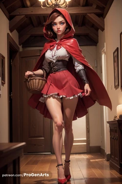 ProGenArts - Red Riding Hood (AI Generated)