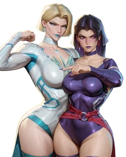 [Penguih] Emma Frost and Psylocke (Marvel Rivals) [AI Generated]