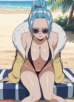 [BubbleTeeXL🔞] Nefertari Vivi (One Piece)(Patreon)(AI Generated)