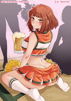[PinkGoose] Mission complete, now let’s party! (Ochako x Izuku Part 3)