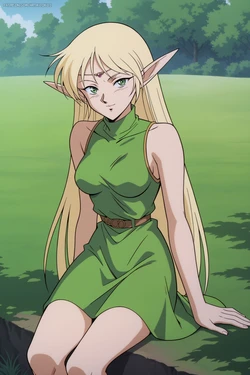 [Artkoikoi] Deedlit (The Record of Lodoss War)(AI Generated)