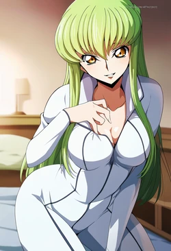 [Artkoikoi] C.C. (Code Geass)(AI Generated)