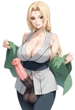 Tsunade | Naruto | Horsecock futa fourt2 ai generated