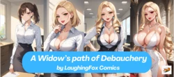 [LaughingFoxComics] A Widow's path of Debauchery [AI Generated]