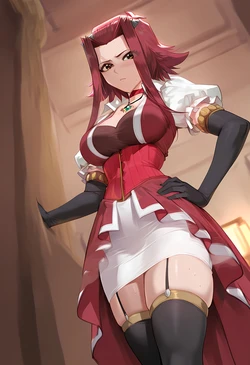 Axiah Aki Izayoi X BBC (Yu Gi Oh) (AI Generated)