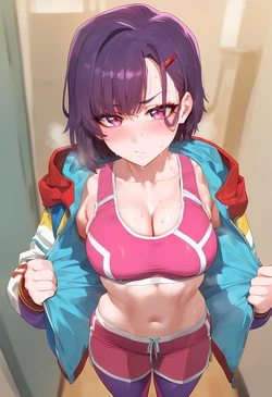 Axiah Shizuka Mikazuki X BWC (Zom 100) (AI Generated)