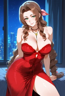 [IceFlower] Aerith #2 (Final Fantasy 7) [AI Generated]