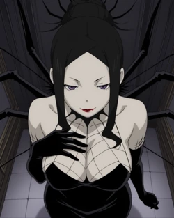 [Ponchoman] Arachne Gorgon (Soul Eater) [AI Generated]