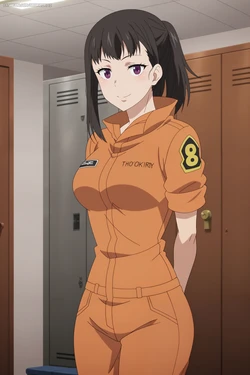 [Artkoikoi] Maki Oze (Fire Force)(AI Generated)