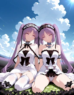 (AI Generated) [Teppen AI] Euryale & Stheno (Fate/Grand Order)