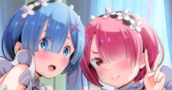 [Mori Shigeru Laboratory (msgrlabo)] The Matter of Ram Being Pregnant from Having Too Much Sex with Subaru (Re:Zero)