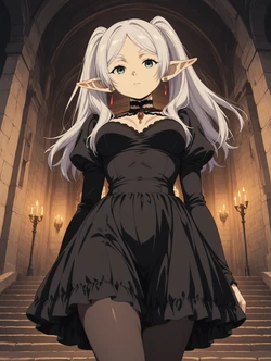 Frieren in the night [AI Generated]