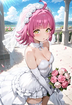 [Nankoai] Tennoji Rina (bride) (AI Generated)