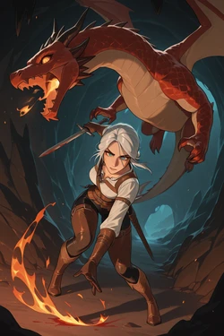 Ciri 😍🥰🥰 the wicther [AI Generated]