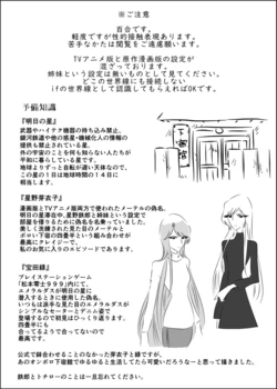 大四畳半惑星の強めの幻想(※百合)
