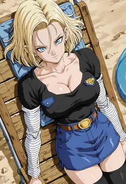 [StableSkynet] Android 18 (Dragon Ball) [AI Generated]