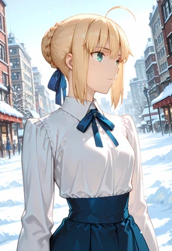 Stable Skynet - 💙 Saber x Gilgamesh (Fate / Stay Night) (part 1) - 120p  (Patreon) [AI Generated]