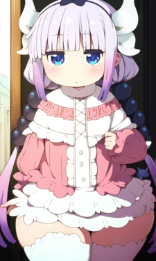 Kobayashi-san no maid dragon - Kanna daidoujipv ai generated