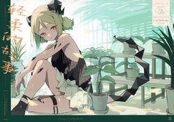 (Arts in Sanity #2) [Genkai Shuuraku (tokorinowa)] Fuwari no Koto丨轻柔的故事 (Arknights) [Chinese] [角都九阳个人汉化]