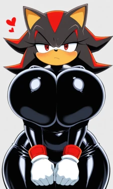 Sonic Series - Fem Shadow daidoujipv ai generated