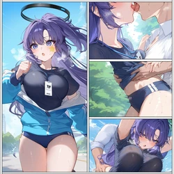 [Gray][Pure love] Hayase Yuuka-2 [AI Generated]