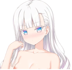 [Azarashi Soft+1] Aikotoba -Silver Snow Sister- (Character set) face up blush