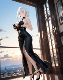 [AI Generated] Tirpitz (Azur lane)