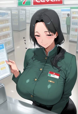 [元ソフトボール部] Green uniform MILF [AI generated]