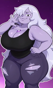 Steven Universe - Amethyst daidoujipv ai generated
