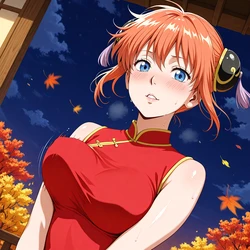 [AI Generated] Kagura Courtyard