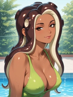 Marina in the pool Vol.2 [AI Generated]