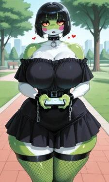 Furry Collection - Goth Frog daidoujipv ai generated