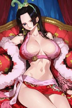 (battery) Defeated Heroines N° 4 - Boa Hancock (ai generated)