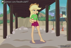 [DeadInside97] Lifeguard Applejack x Rainbow Dash (My Little Pony: Equestria Girl)