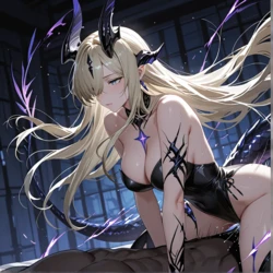 [AI Generated] eblana (arknights)