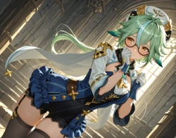 [AI Generated] sucrose (genshin impact)