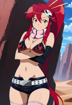 Stigmata - Yoko Littner | Tengen Topa Gurren Lagann (126p) (Patreon) [AI Generated]