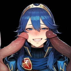 [1-A Dot] Robin and Lucina BBC Worship [AI Generated]