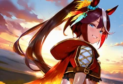 [AI-Generated] (MOKIIIMOKIII) Tokai Teio (Beyond the Horizon) (137p)