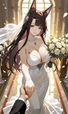 【DWhite_bai】碧蓝航线赤城誓约之夜 [AI Generated]