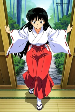 minakaze - [Inuyasha] Kikyo: Miko's Costume [AI Generated]